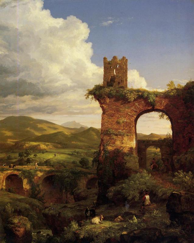 Thomas Cole Arch of Nero oil painting image